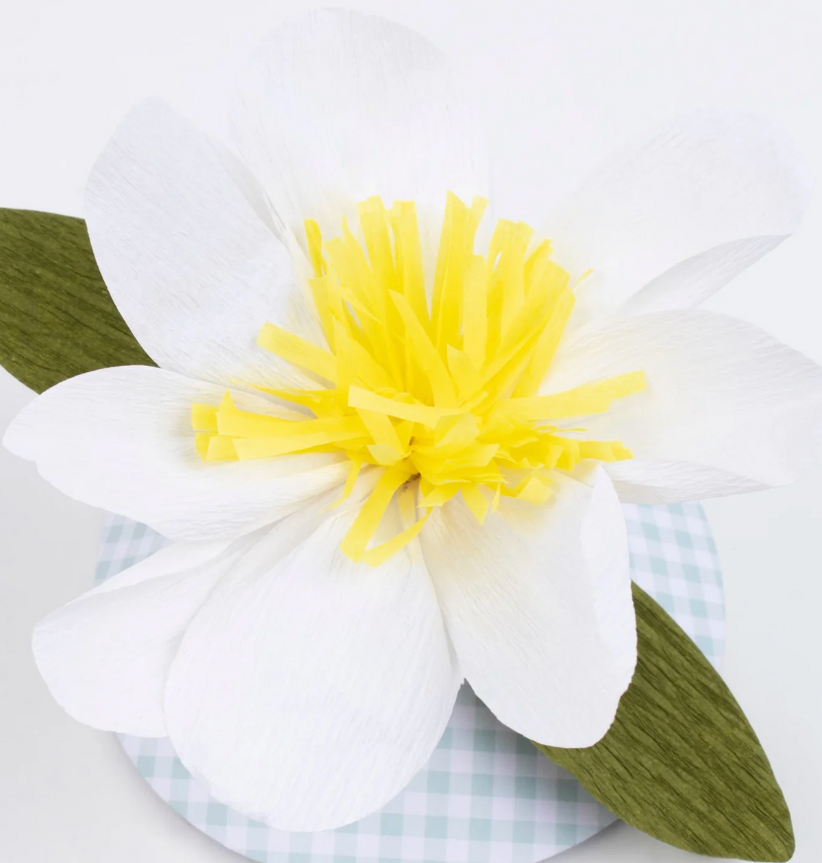 PAPER FLOWER HATS