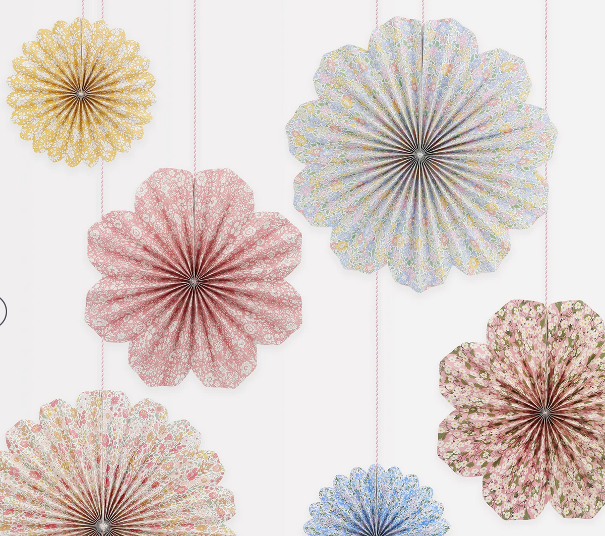 PAPER PINWHEEL DECORATIONS