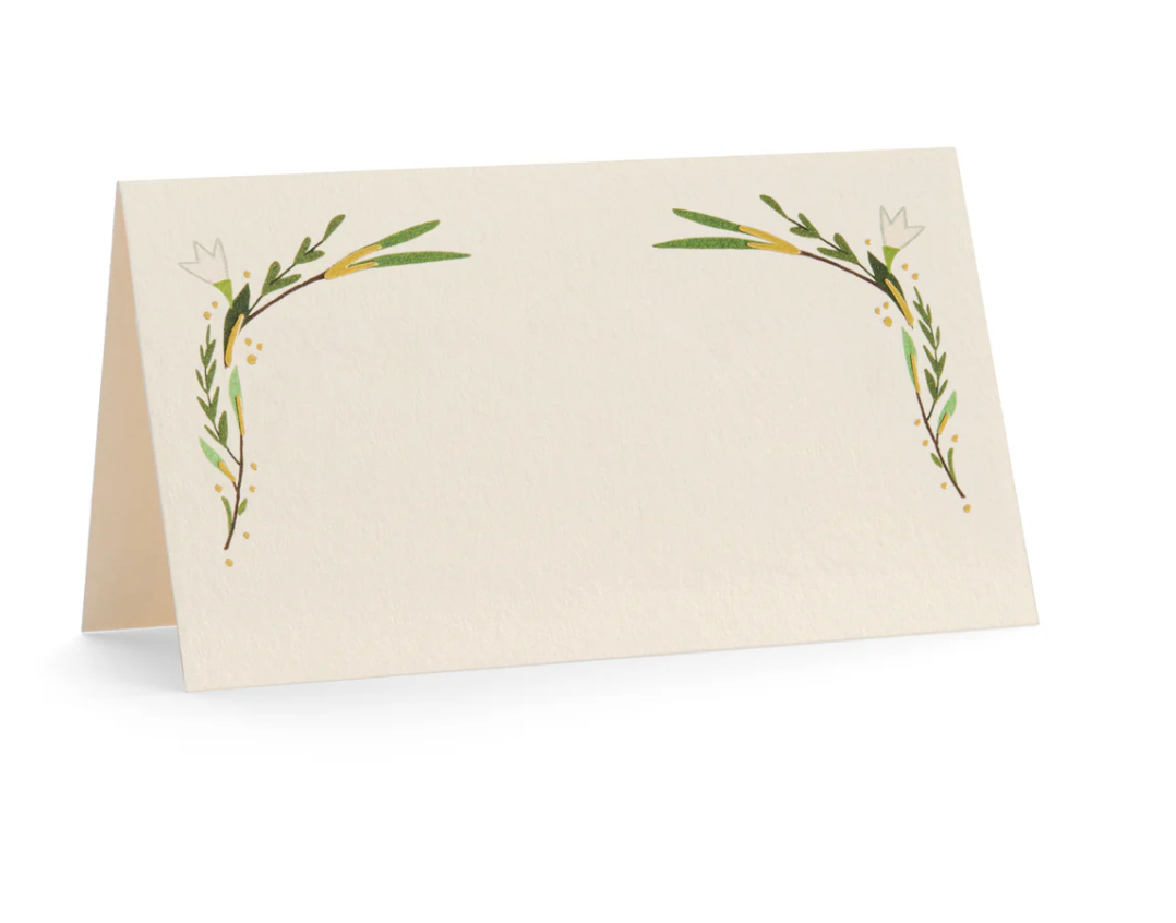 GREENS PLACE CARDS