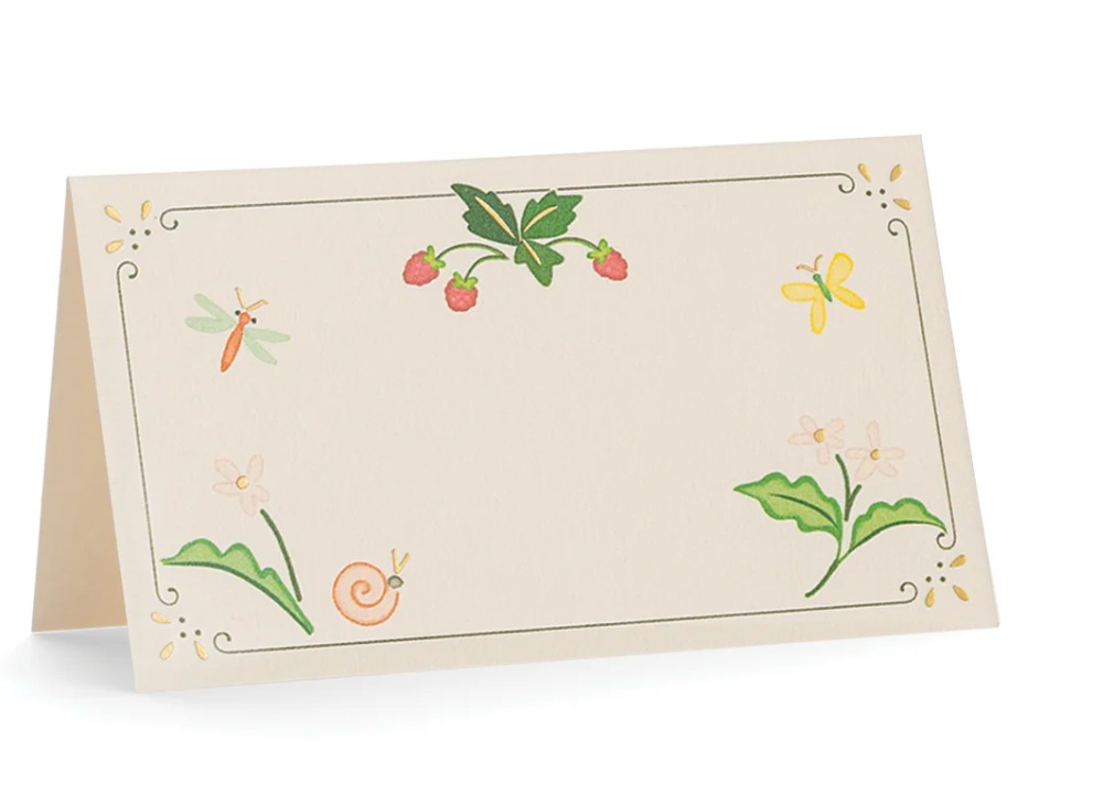 FLOWER CHILD PLACE CARDS