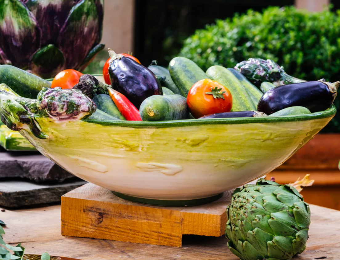 OVAL ARTICHOKE BOWL