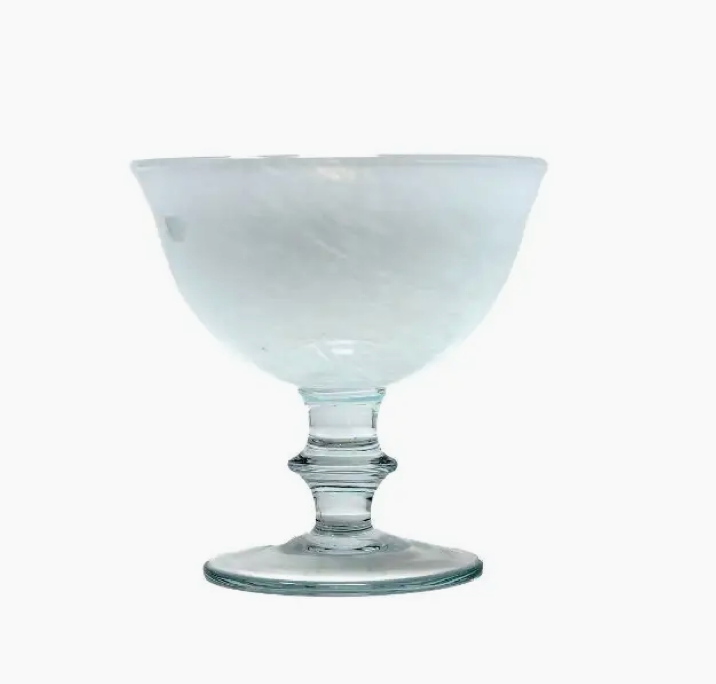 HANDBLOWN COMPOTE GLASS