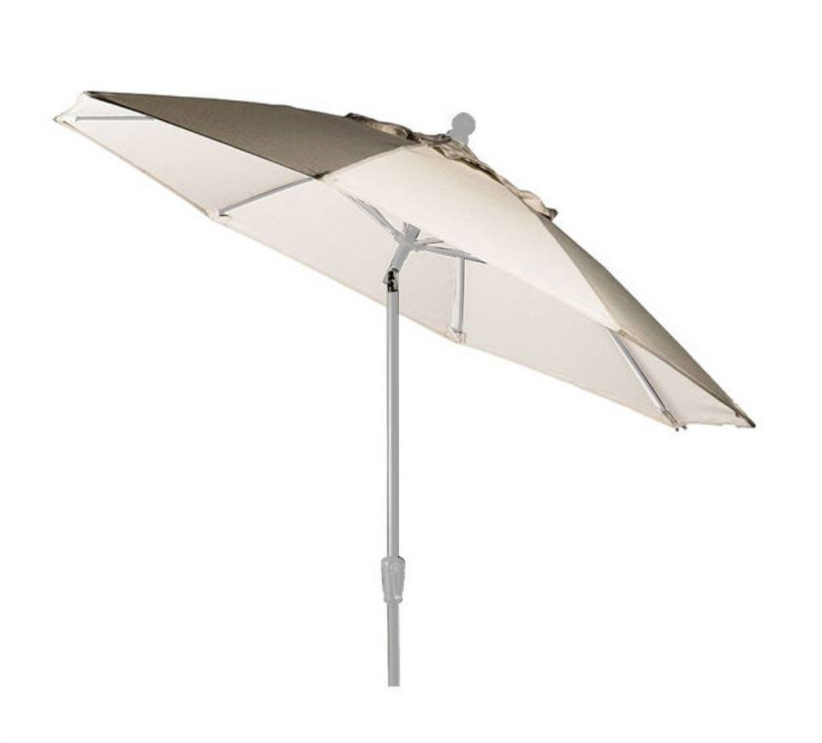 9' CRANK AUTO TILT UMBRELLA-AS-SHOWN