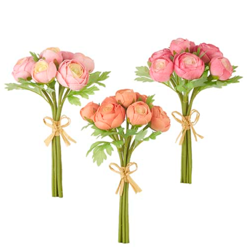 11" REAL TOUCH RANUNCULUS BUNDLE