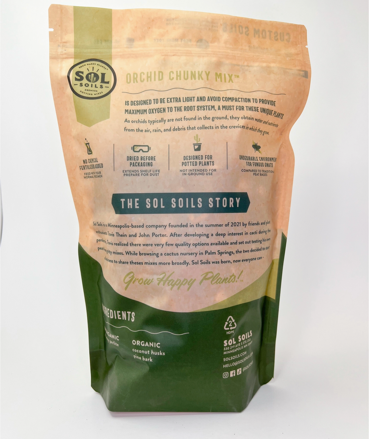 ORCHID CHUNKY MIX-2QT