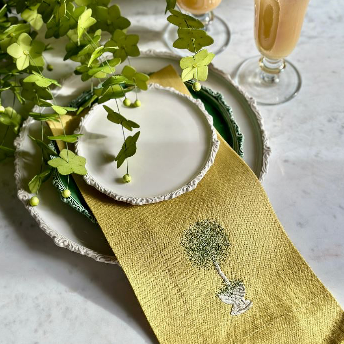 LIMONCELLO HERB TOPIARY TOWEL