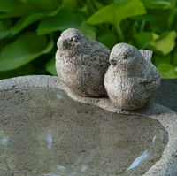 WOODLAND BIRDS BIRDBATH