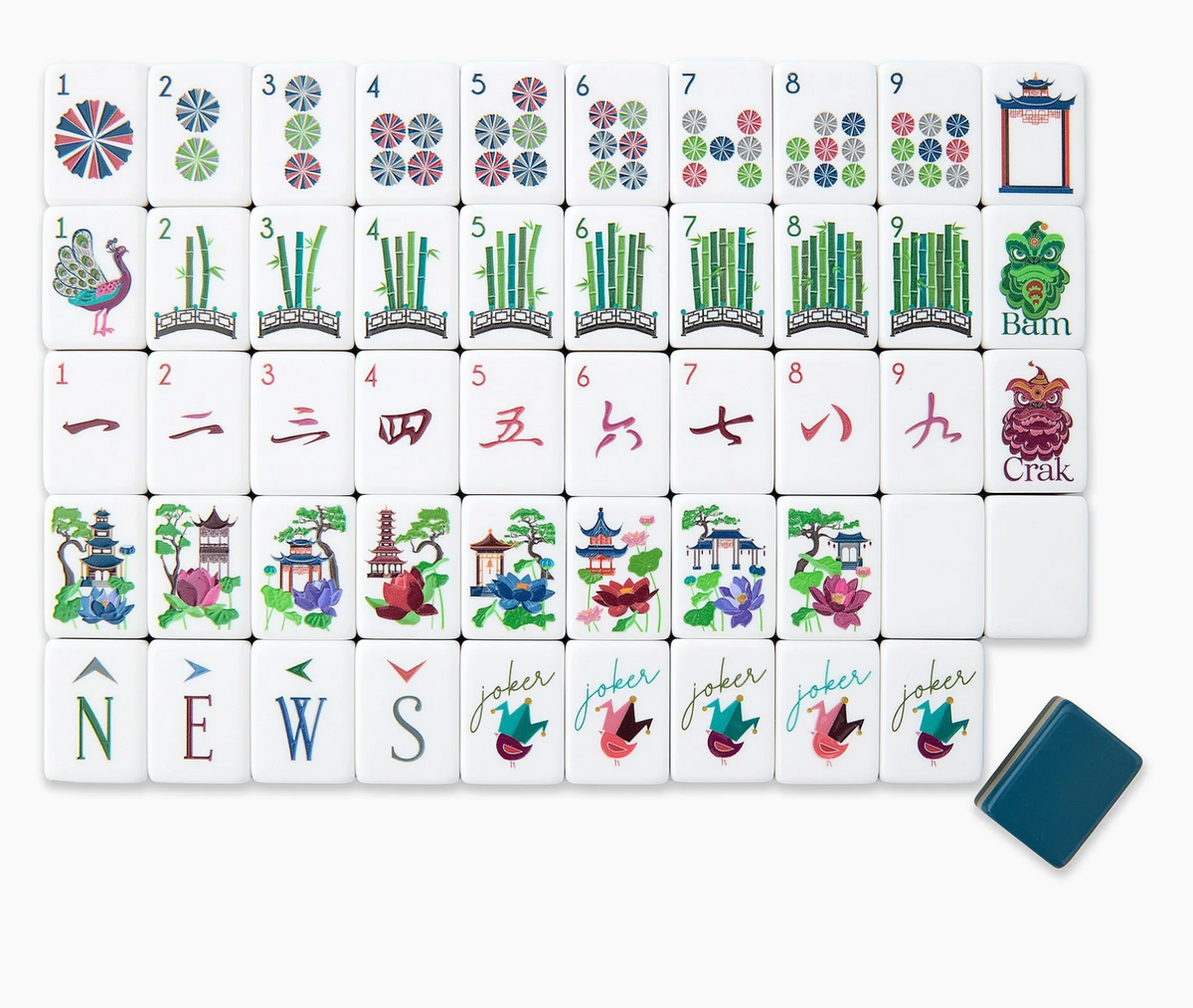 GATSBY MAHJONG TILE SET