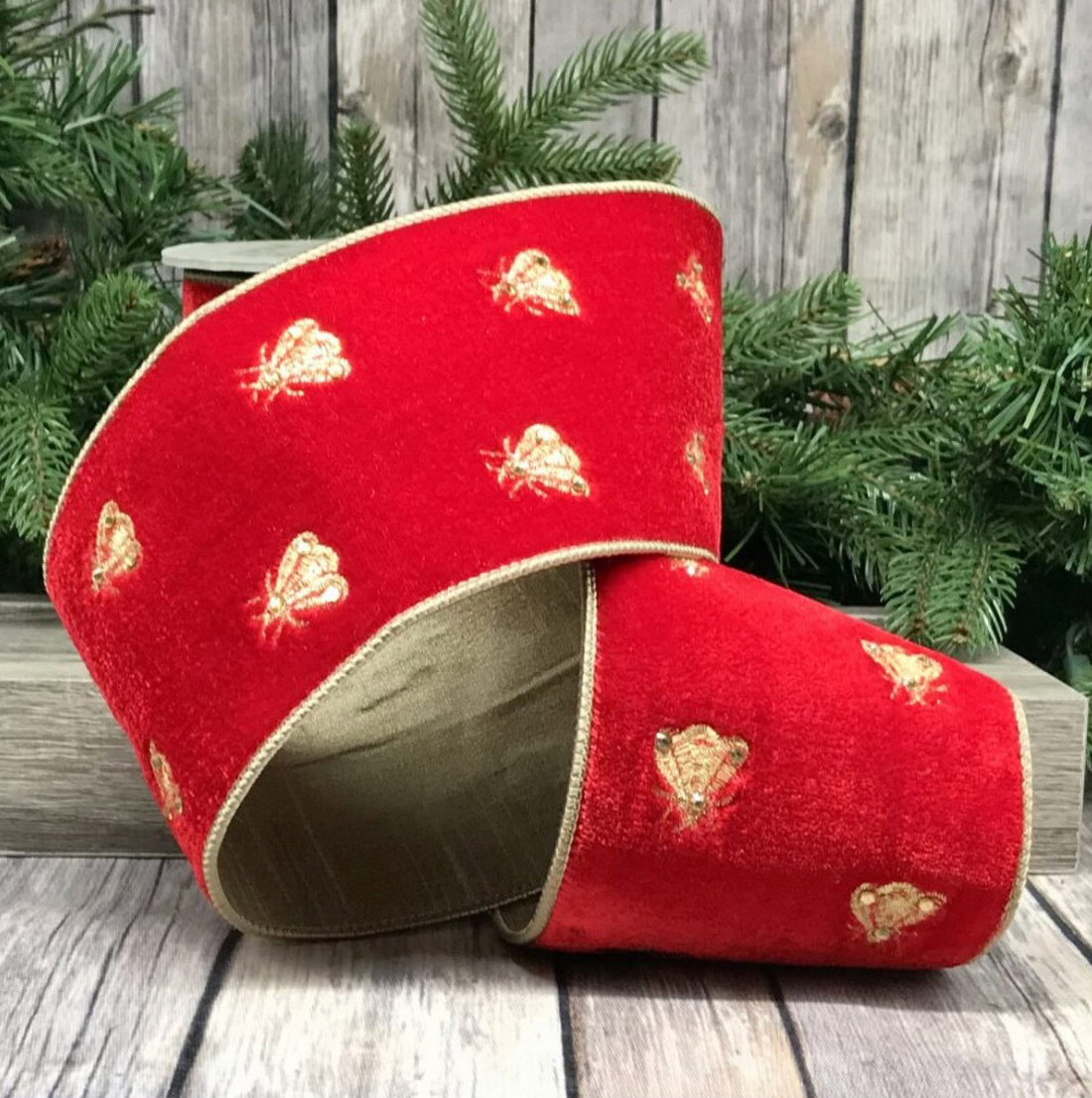 RED VELVET BEE RIBBON