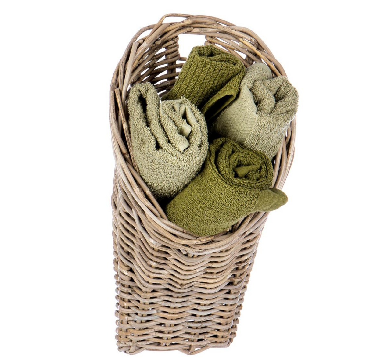 RATTAN WALL BASKET