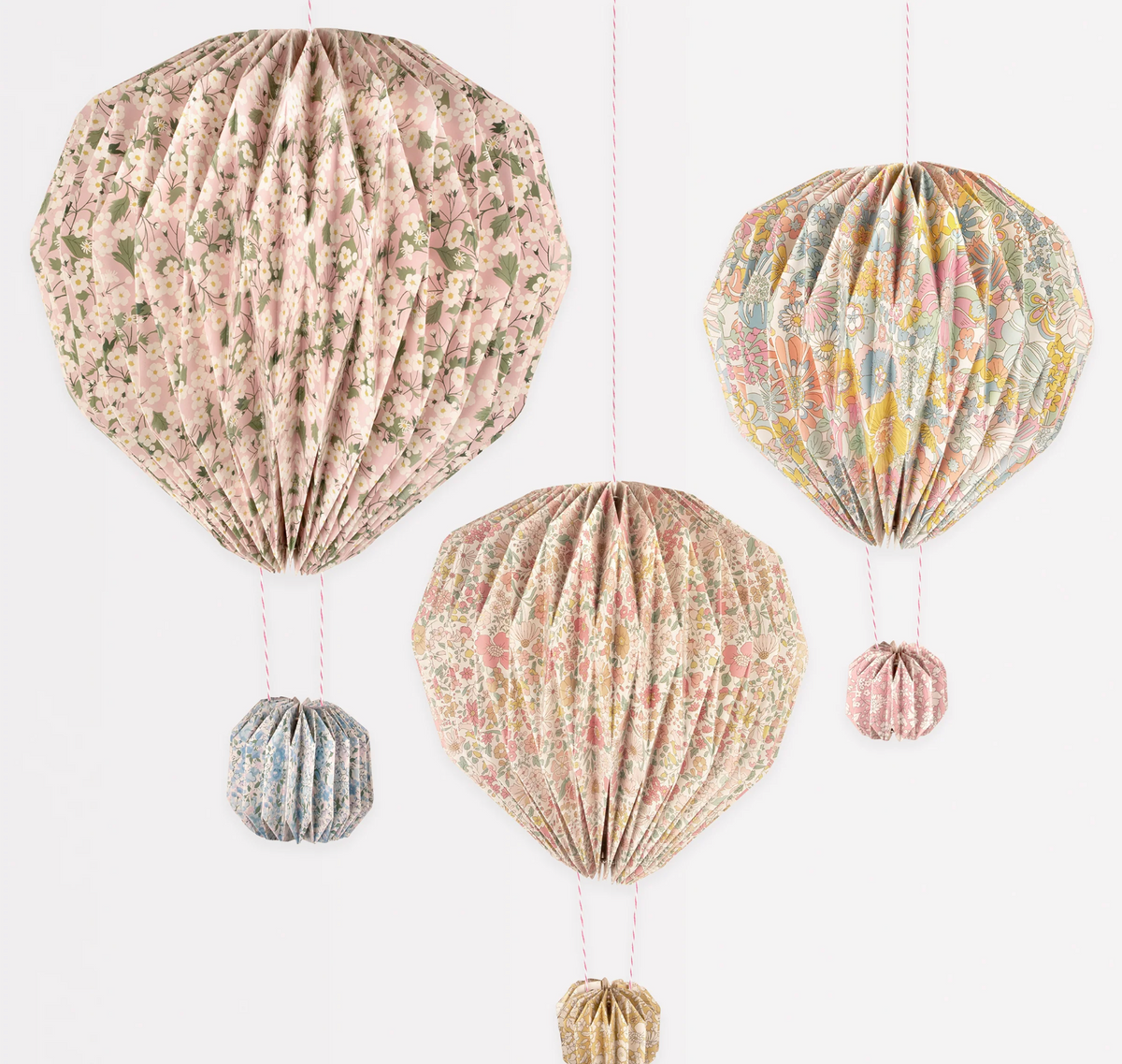 PAPER HOT AIR BALLOONS
