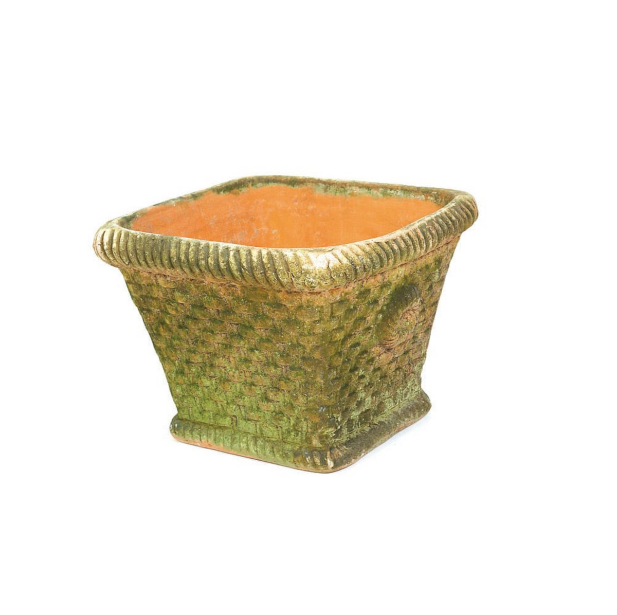 SQUARE WOVEN PLANTER