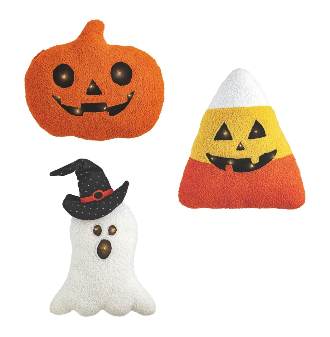 LED HALLOWEEN PILLOWS