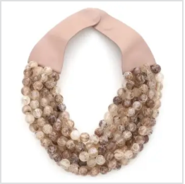 CHUNKY BEADED MAGNETIC NECKLACE