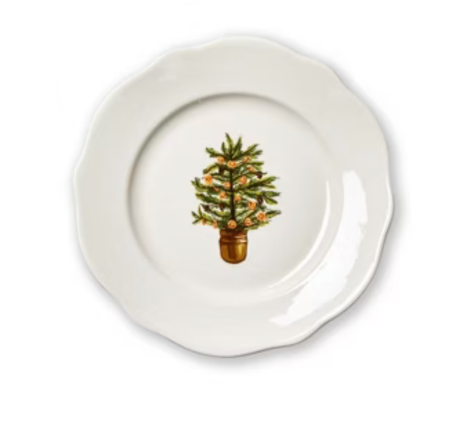 CITRUS TREE APPETIZER PLATES