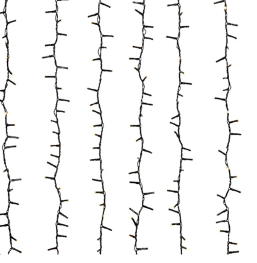 LED TREE CASCADE CLUSTER SPARKLE LIGHTS-1080 LED