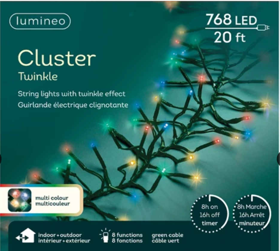 CLUSTER LIGHTS-768 LED