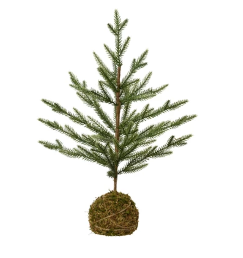 MOSS BALL MINI TREE