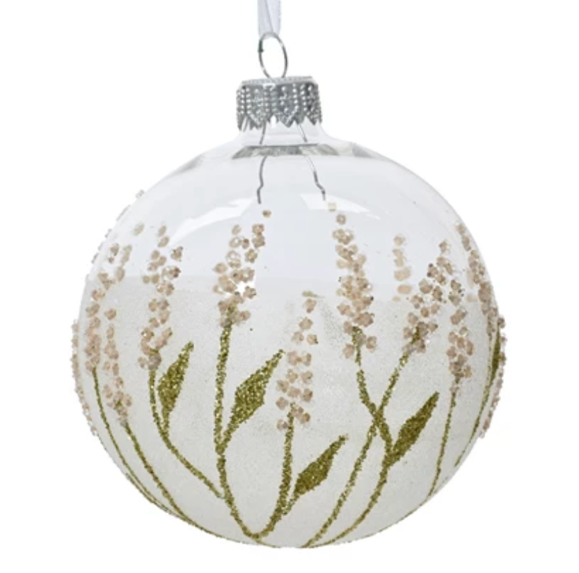 DRIED PLUMES ORNAMENT SET OF 6