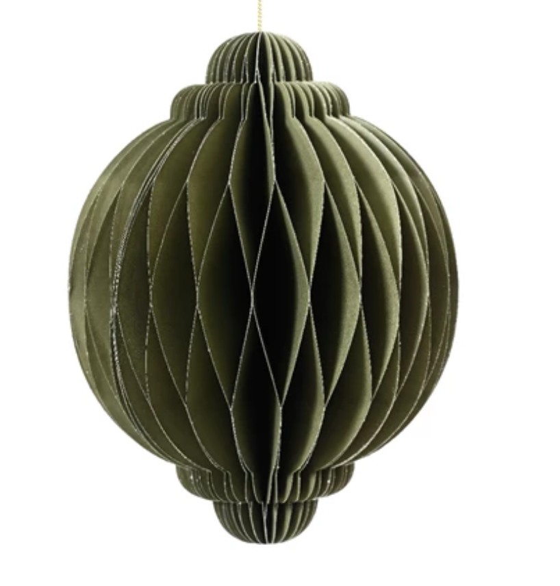 ROUNDED ONION PAPER DECOR