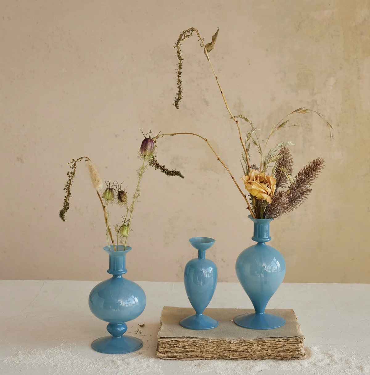 BLUE VASE SET