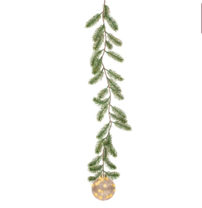 PENDANT LIGHT W/ GREENERY
