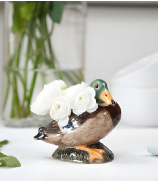 MALLARD BUD VASE