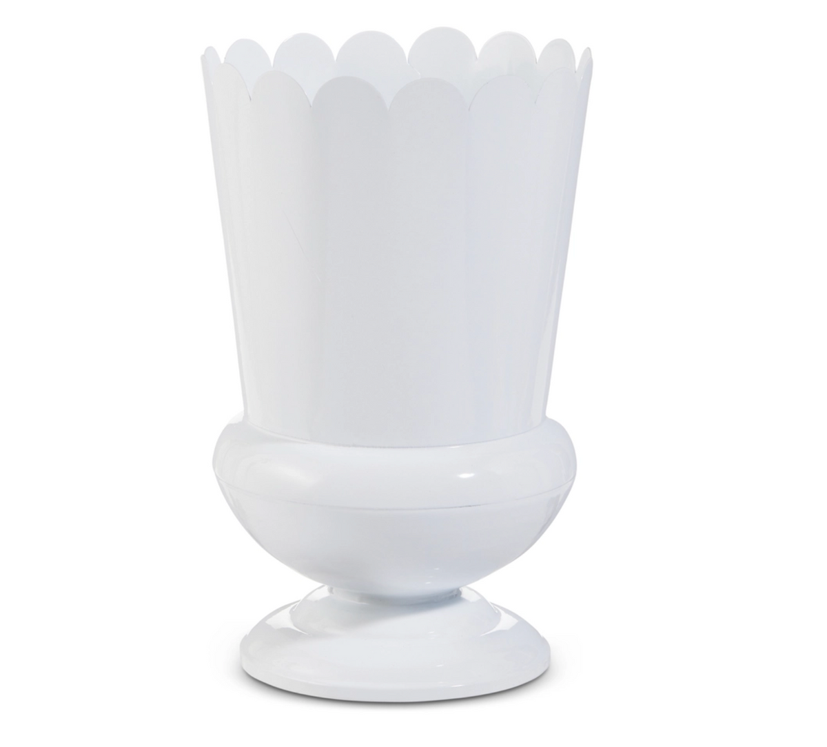 10" SCALLOPED URNS
