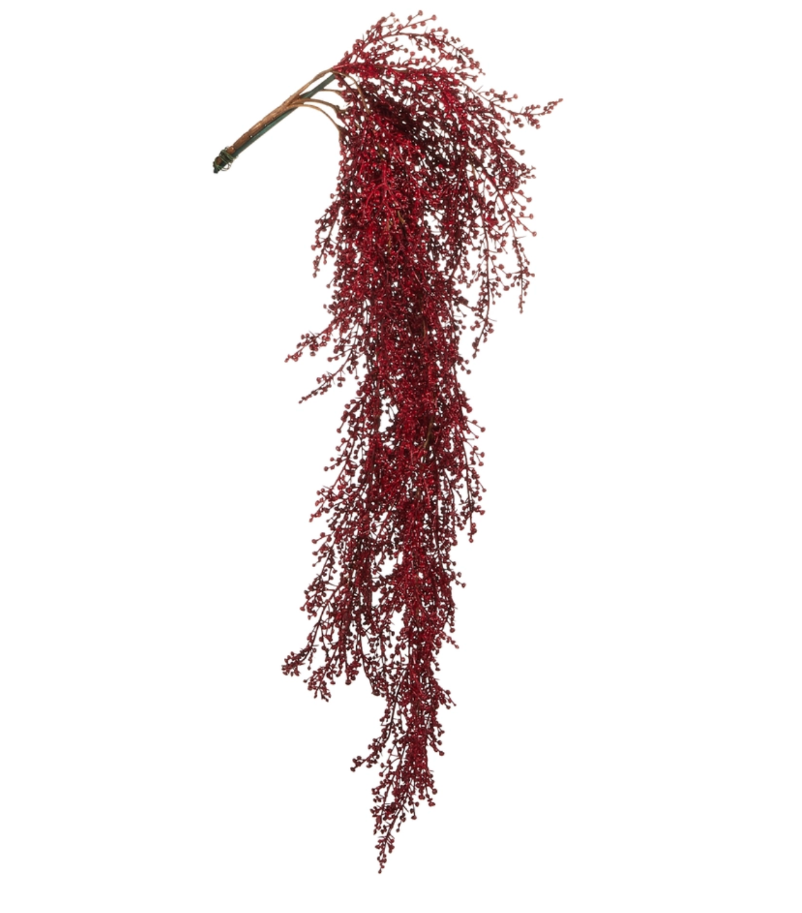 29" MINI RED BERRY HANGING SPRAY