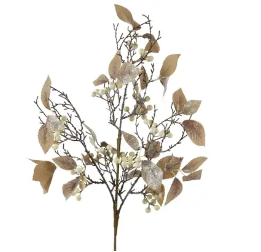 WHITE BERRY SPRAY-28"