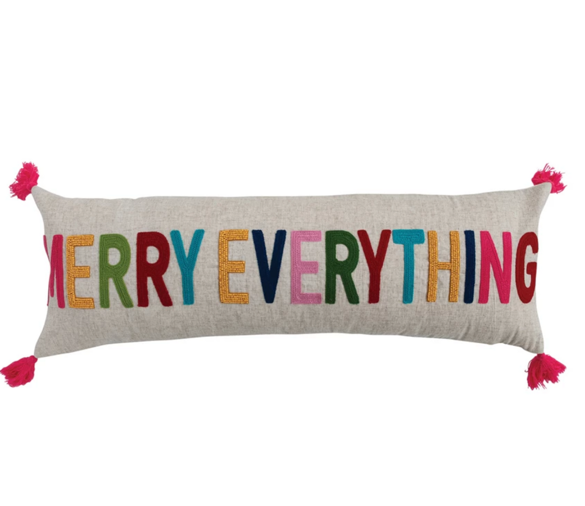 "MERRY EVERYTHING" PILLOW