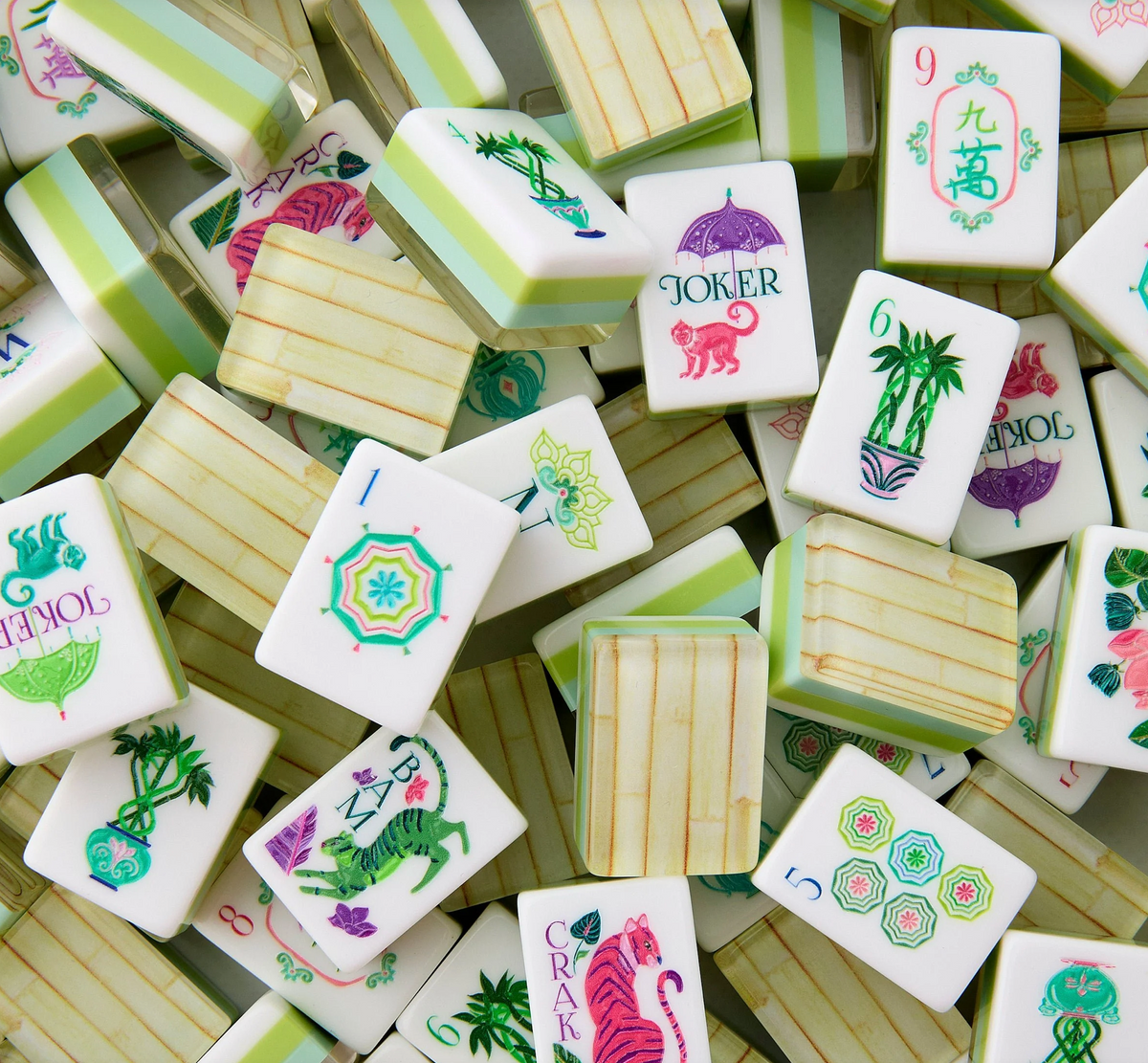 PALM ROYALE MAHJONG TILE SET
