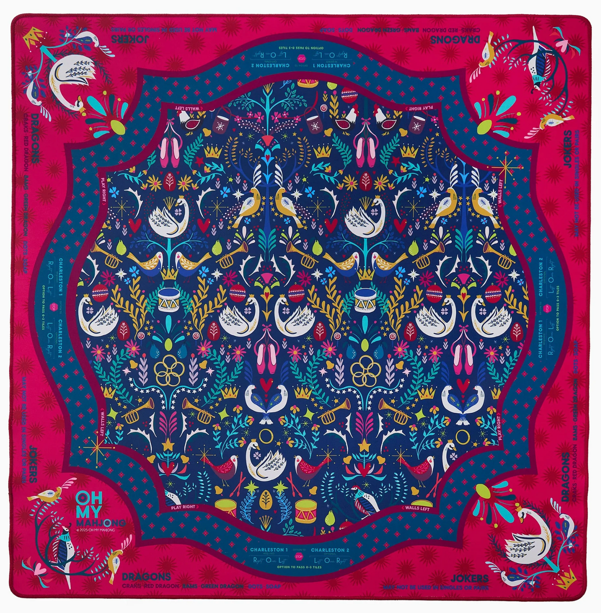 PEAR TREE MAHJONG MAT