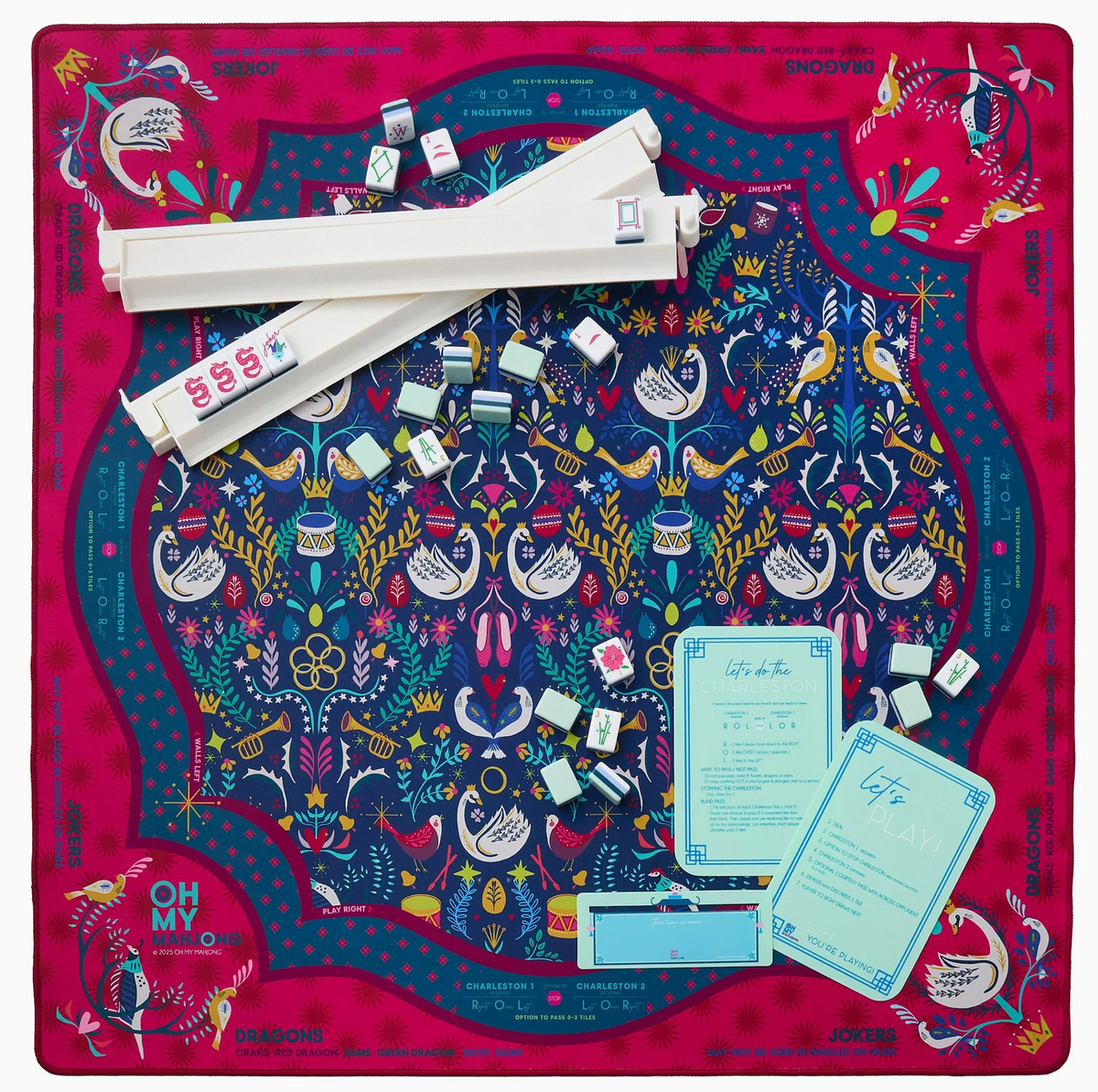 PEAR TREE MAHJONG MAT