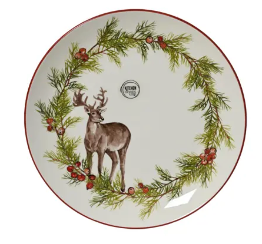 DEER DINNER PLATE