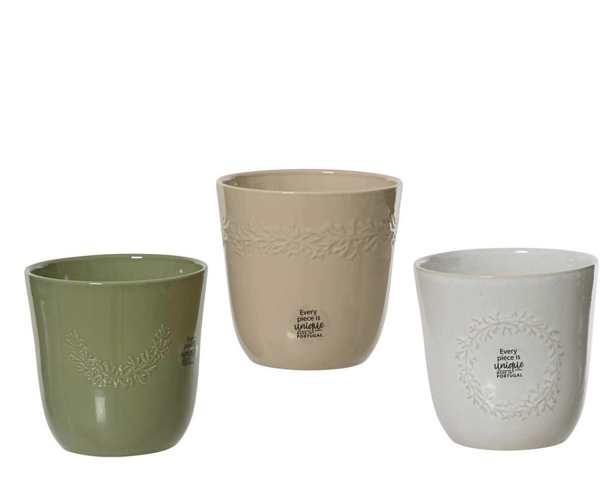 STONEWARE PLANTERS