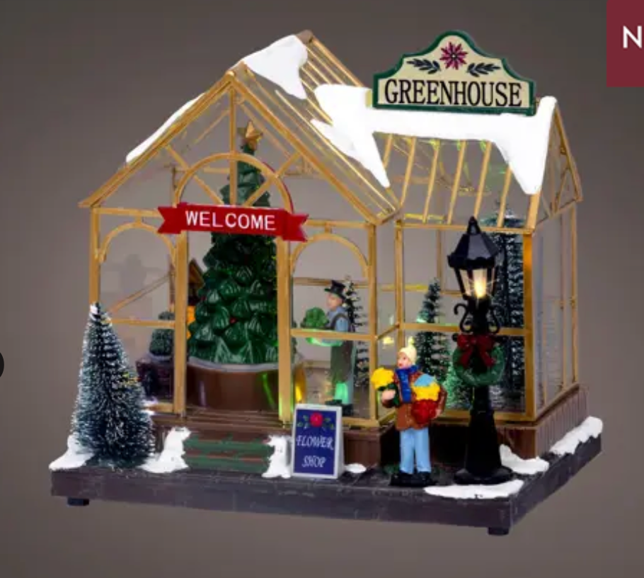 LED GREENHOUSE SCENE