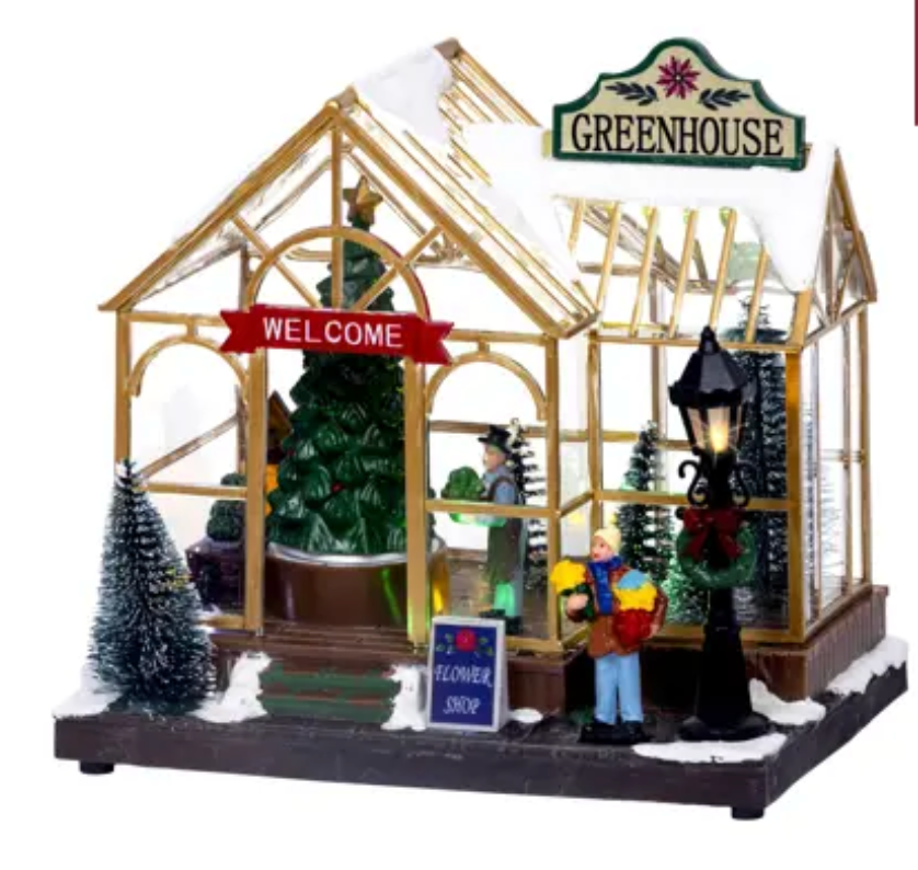 LED GREENHOUSE SCENE