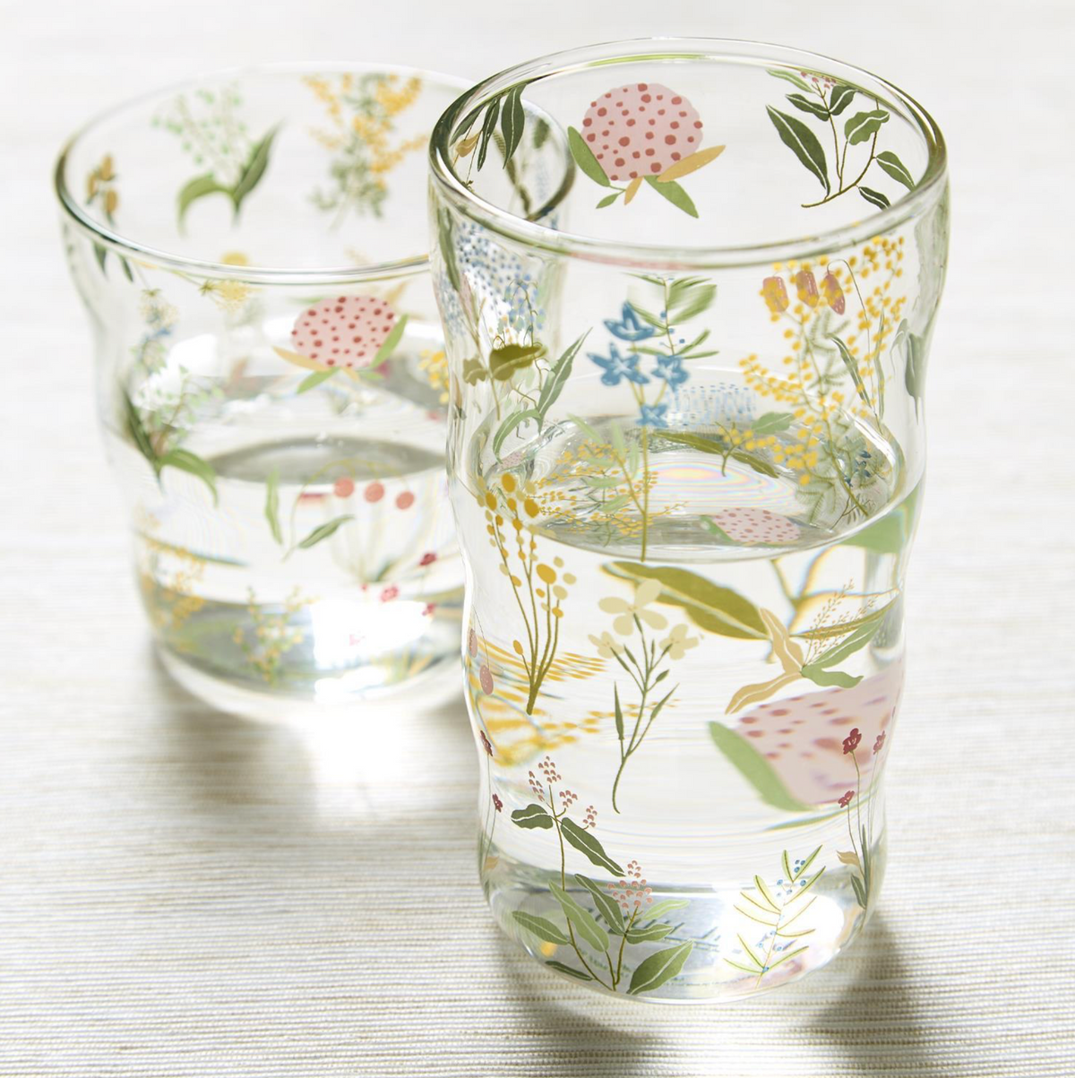 GARDEN DELIGHT DRINKING GLASS