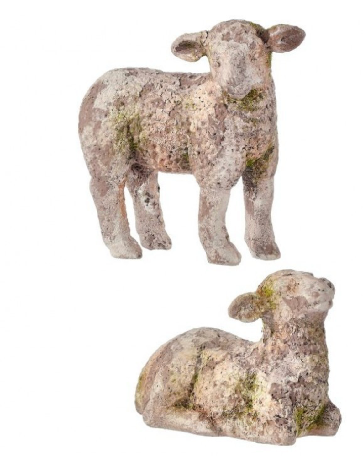 3.5” RESIN MOSSED SHEEP