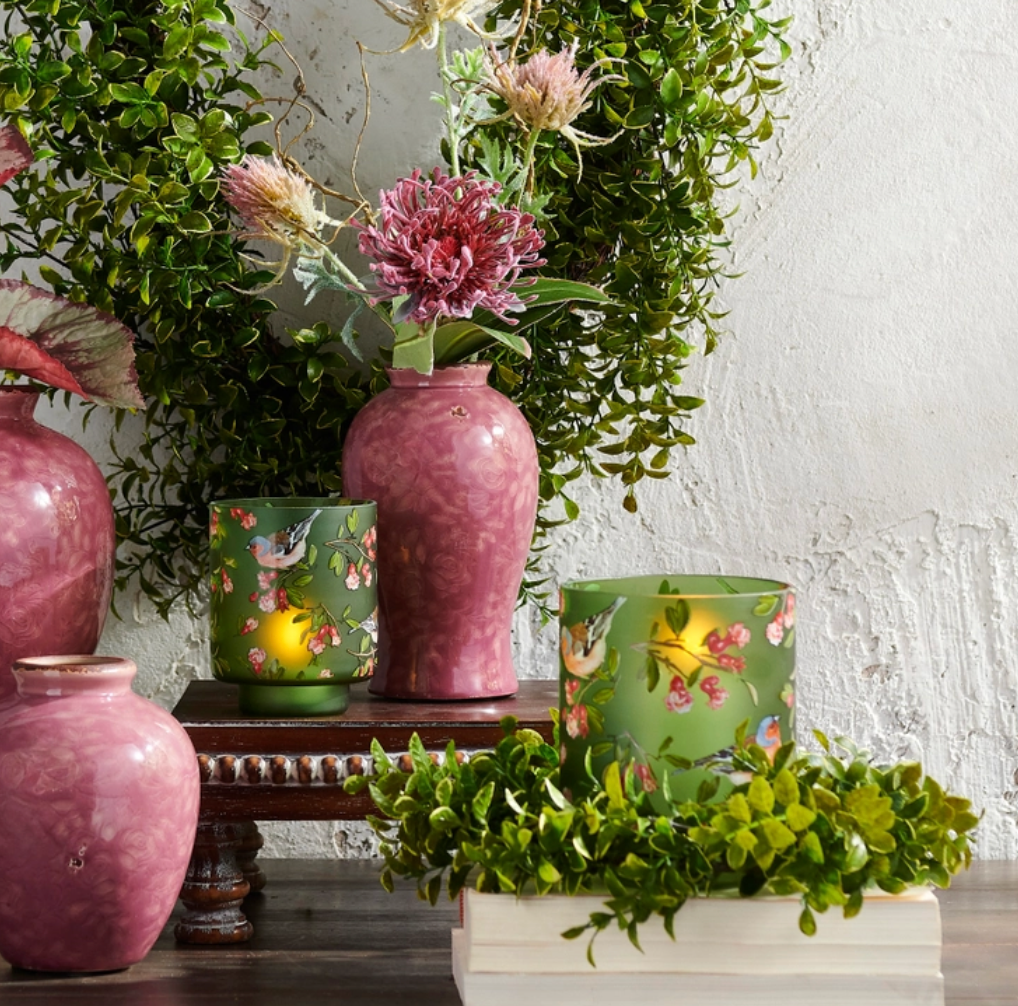 12” BOXWOOD CANDLE RING