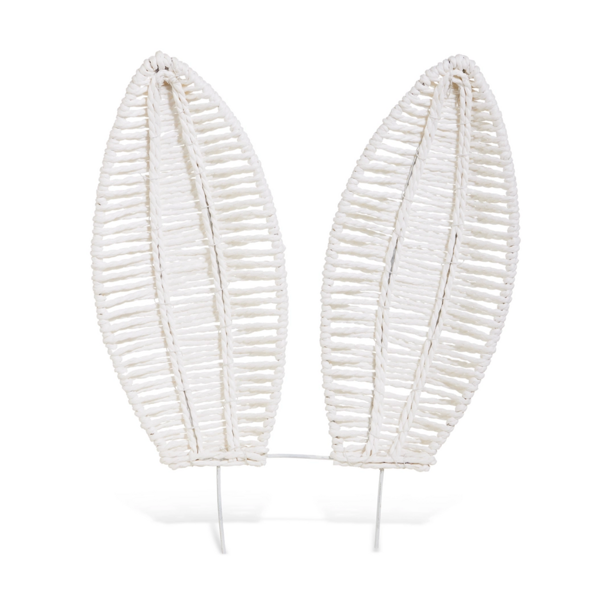 16” WHITE BUNNY EAR STAKE