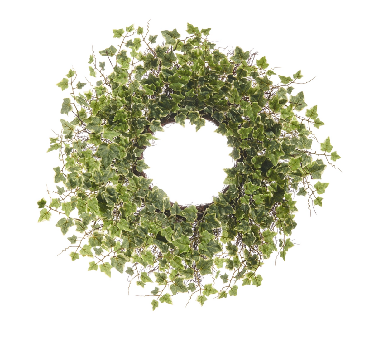 28” VARIEGATED IVY WREATH