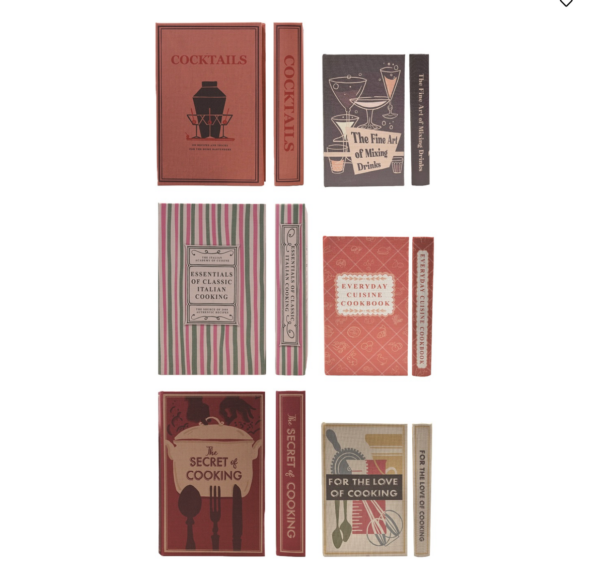 LINEN BOOK STORAGE BOXES