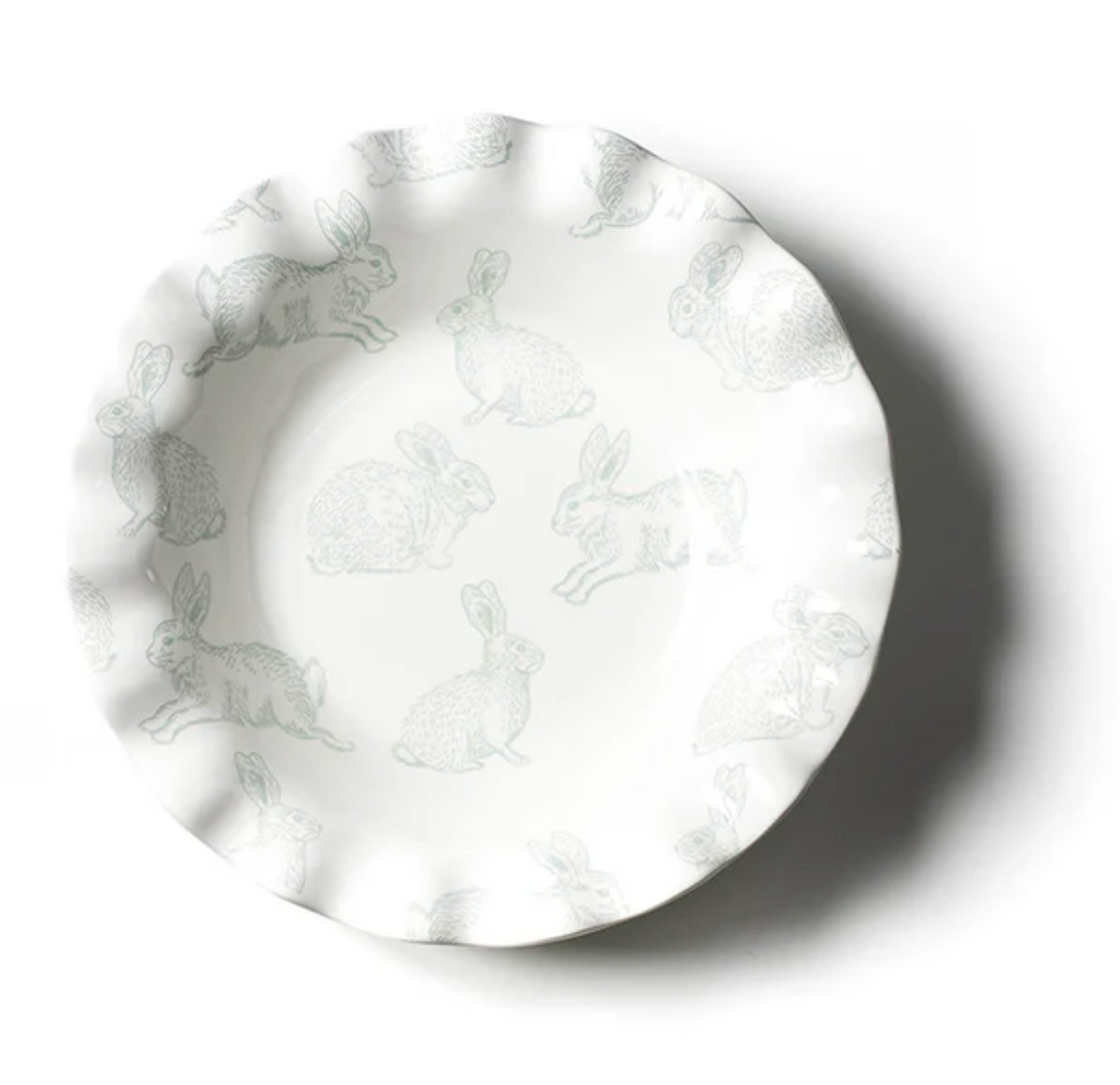 SPECKLED RABBIT SERVING BOWL