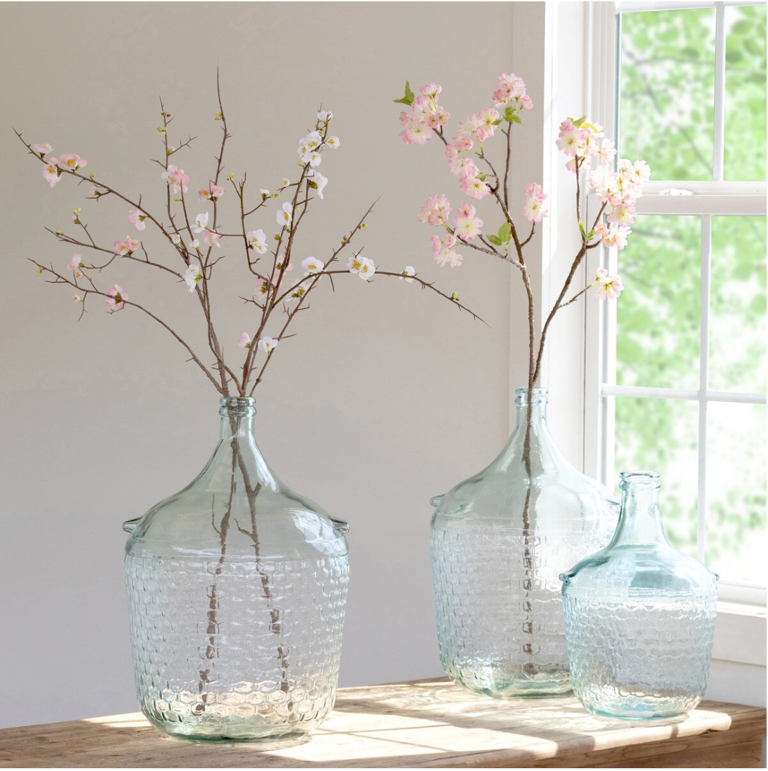 PINK QUINCE BLOSSOM BRANCH