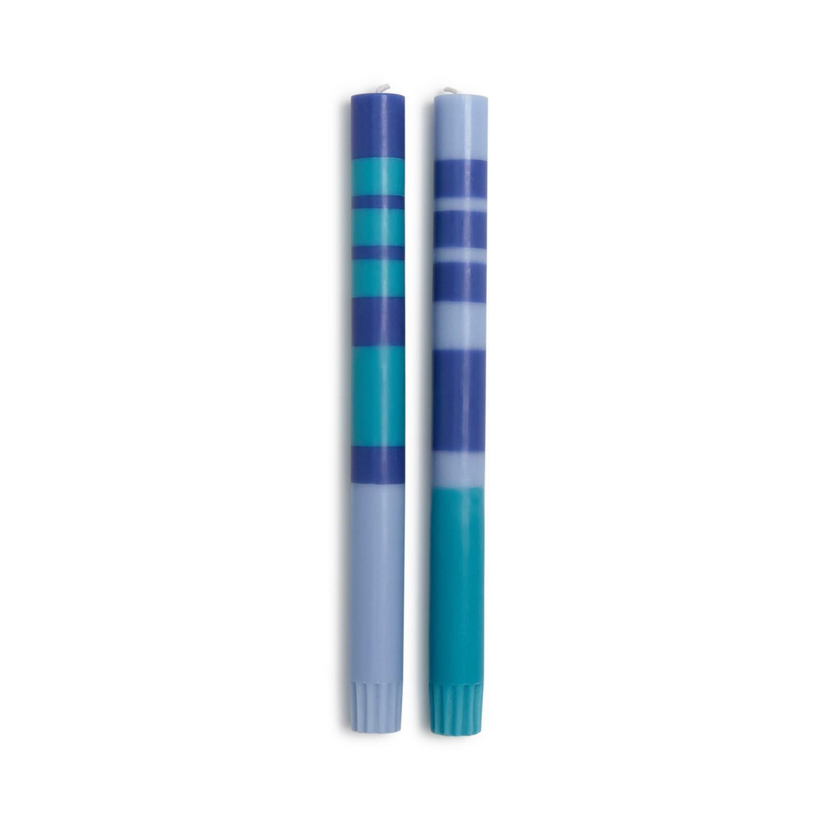 STRIPE & GLOW TAPER CANDLES
