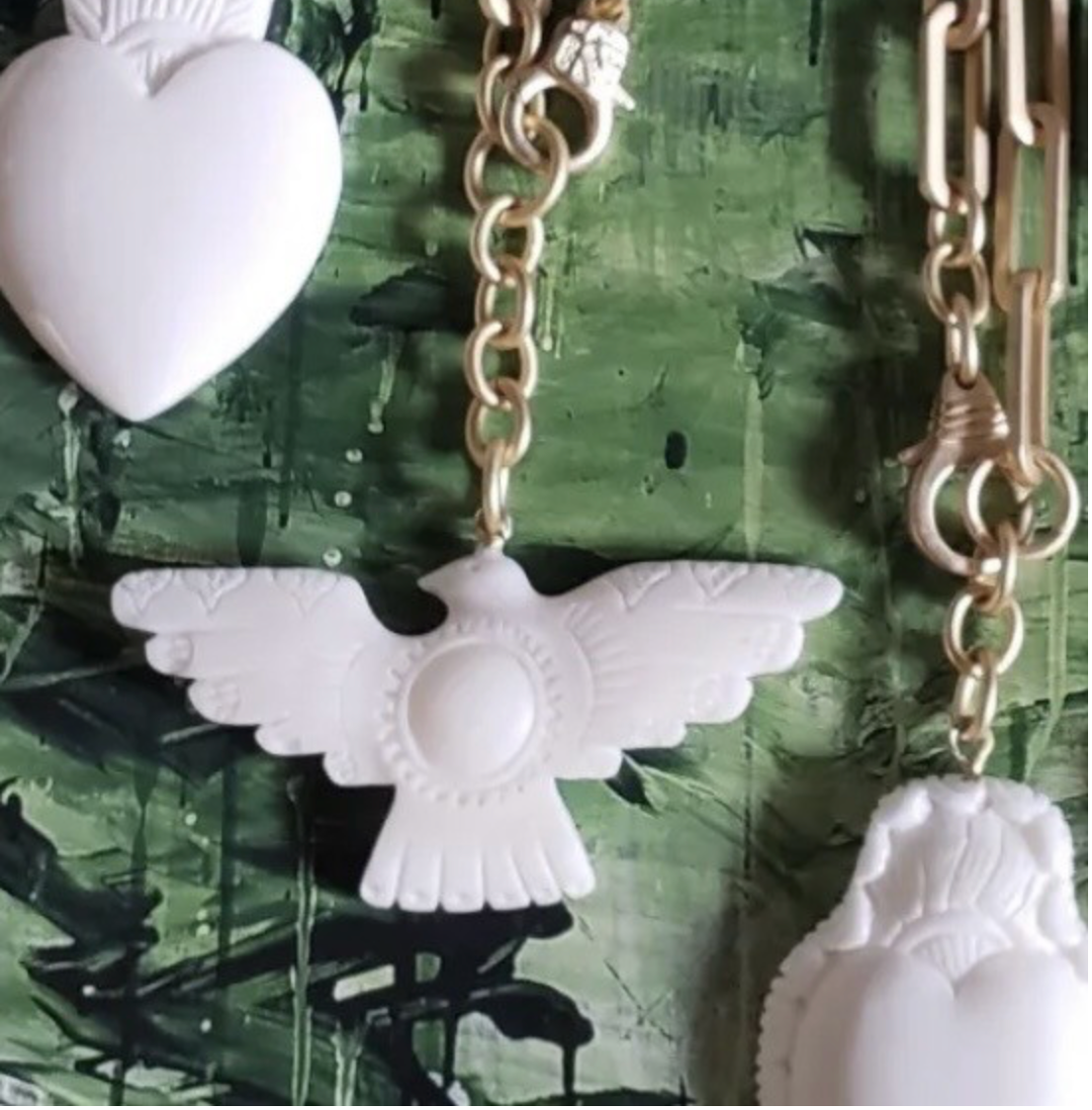 CARVED THUNDERBIRD ON CHAIN