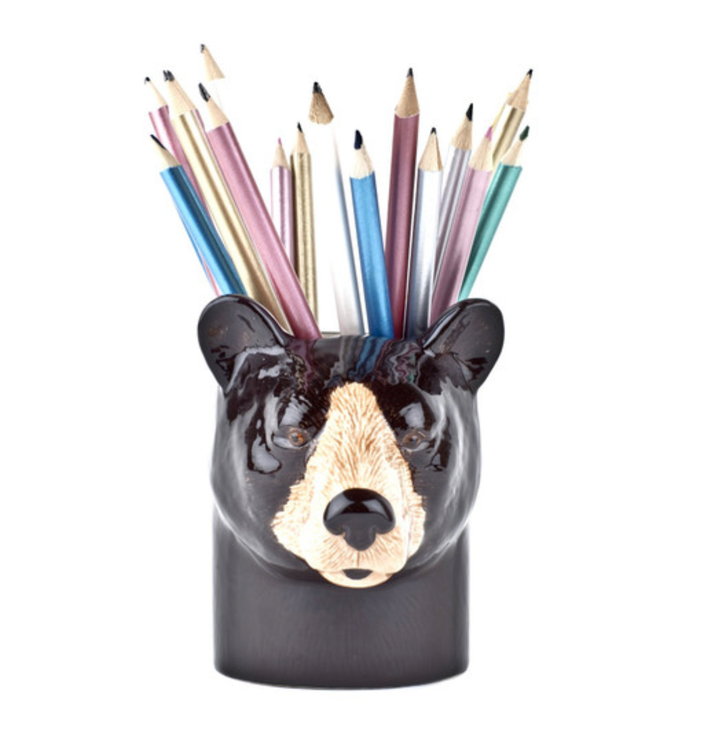 SMALL BEAR PENCIL POT