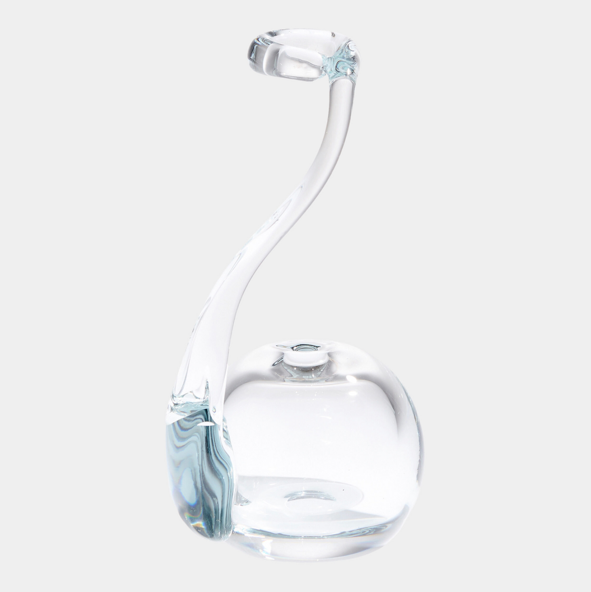 CLEAR RING FLOWER VASE